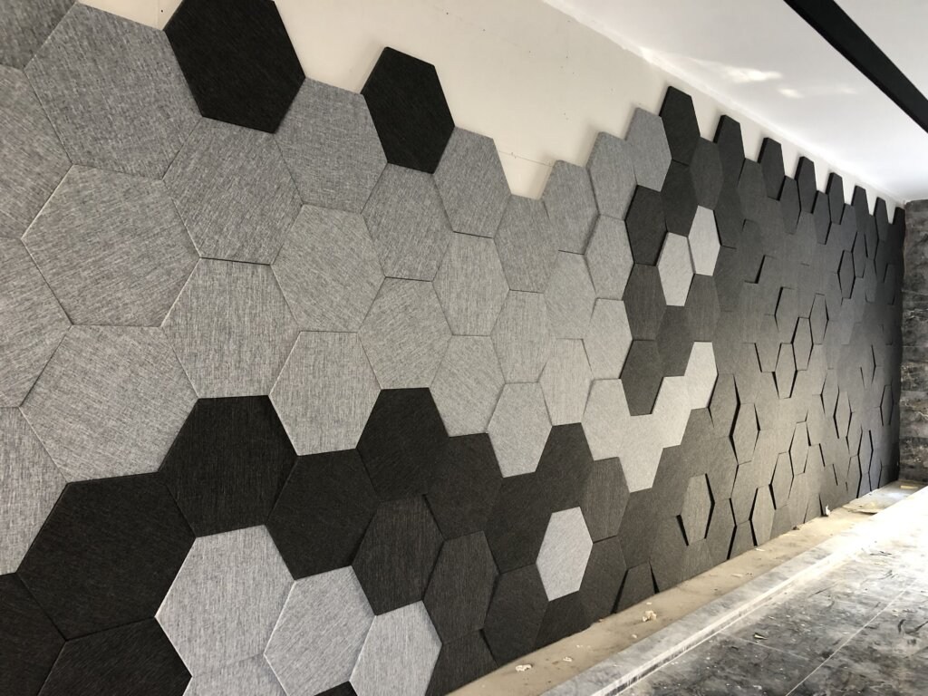 3D Akustik Kumaş Panel