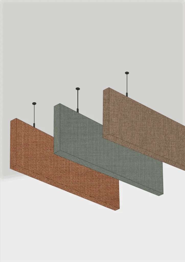 Acoustic Fabric Baffle Panel