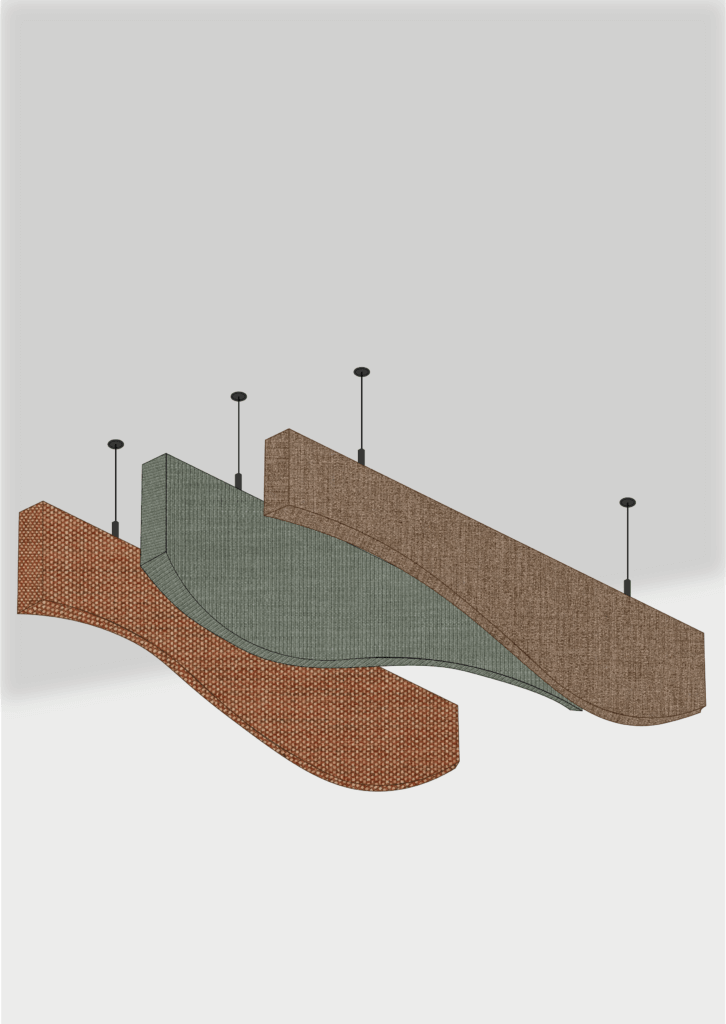 Akustik Kumaş Baffle Panel