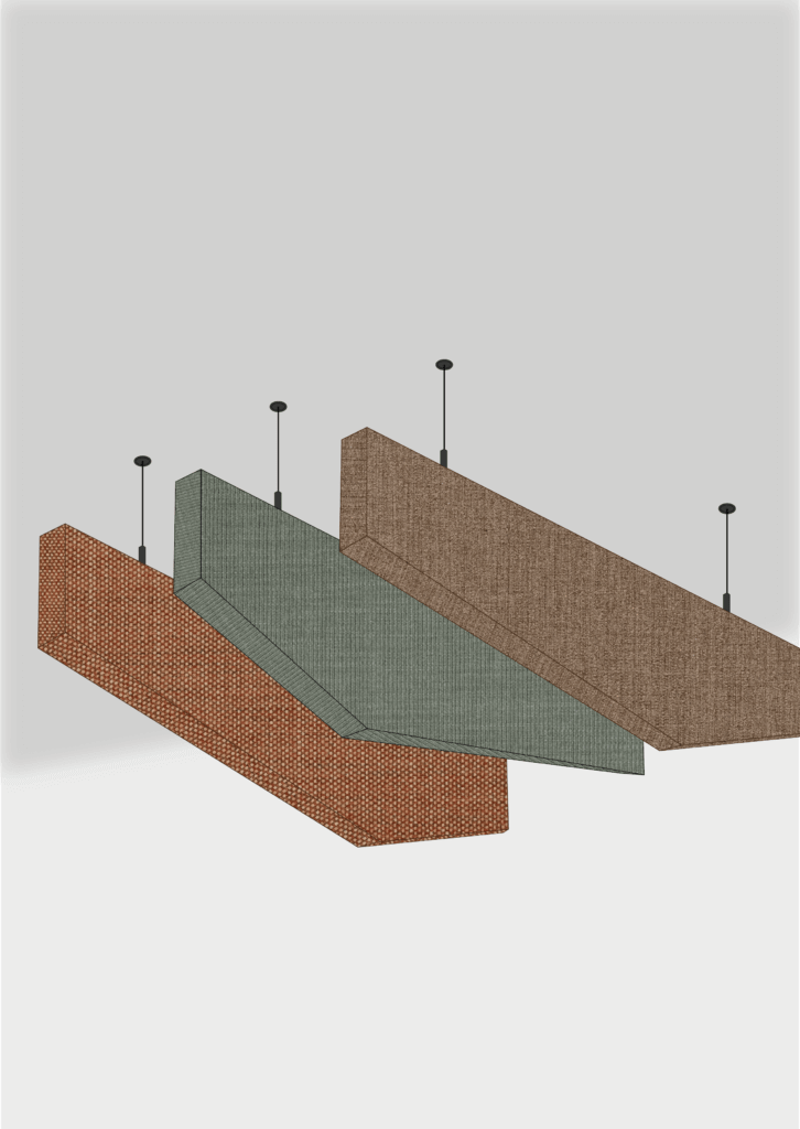 Akustik Kumaş Baffle Panel