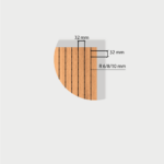 AK101-111 Ahşap Akustik Panel