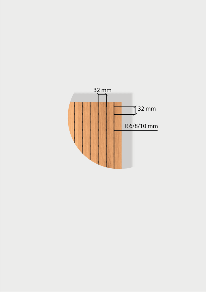 AK101-111 Ahşap Akustik Panel