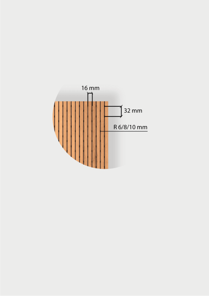 AK102-112 Ahşap Akustik Panel