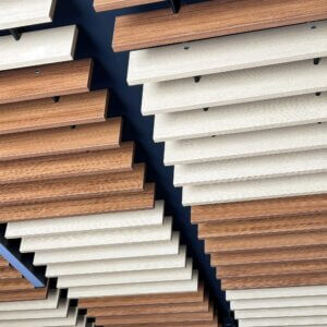 Linear Wooden Panels